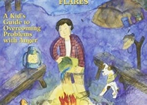 A cover of a childrens book "Temper Flares" by Dawn Huebner